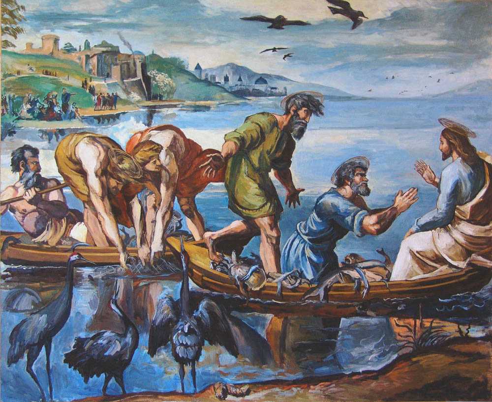 Чудесный улов, рафаэль