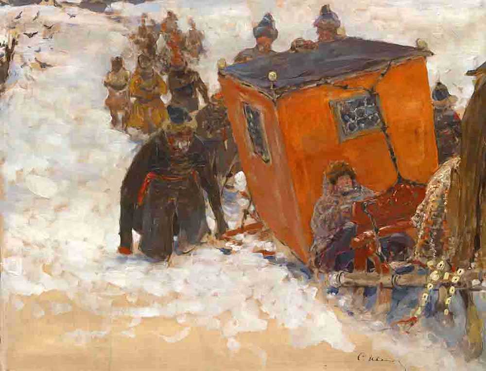 Картина иванова бунт в деревне где хранится. иванов, сергей васильевич (художник). революционные годы - последние годы