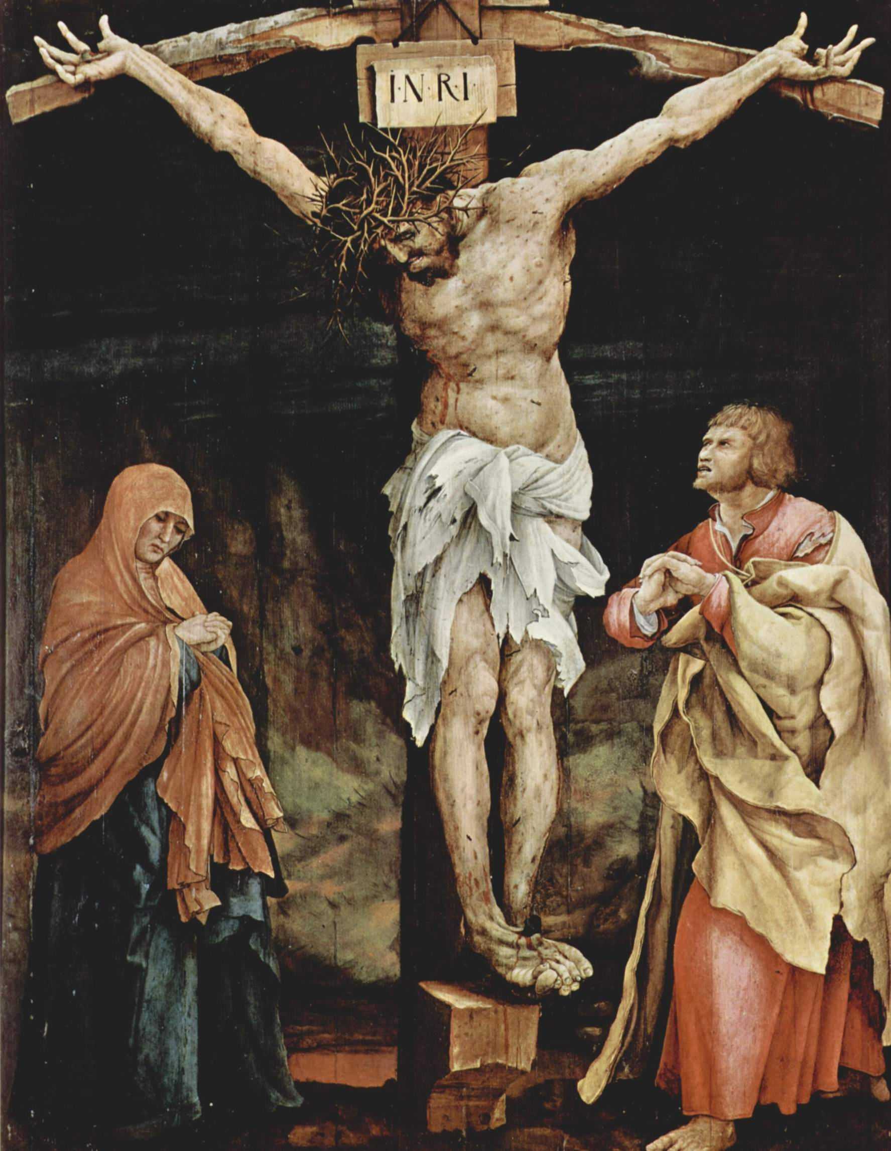 Насмешки над христом (грюневальд) - википедия - the mocking of christ (grünewald)