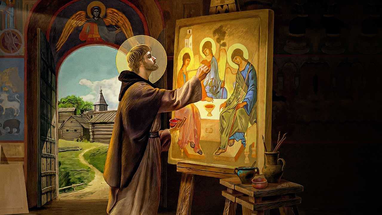 Преподобный Андрей Рублев иконописец