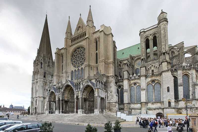 Шартрский собор (cathedrale notre-dame de chartres) описание и фото - франция : шартр