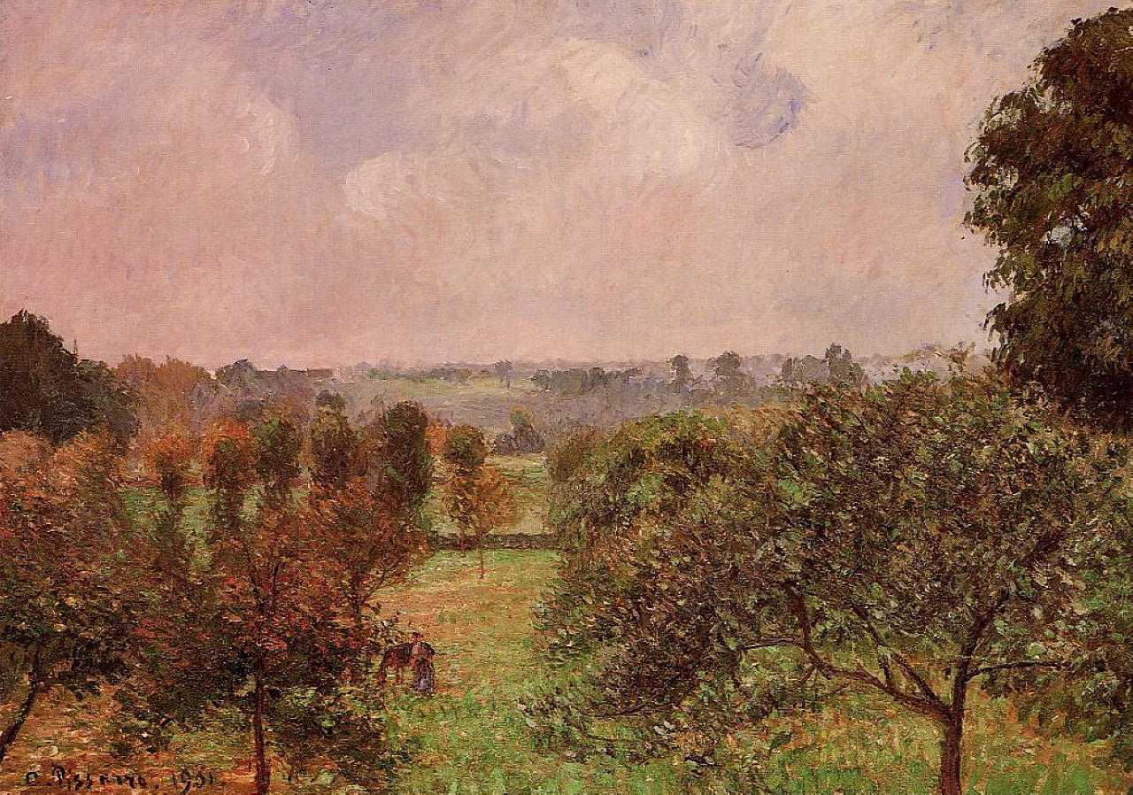 Список картин камиля писсарро - list of paintings by camille pissarro