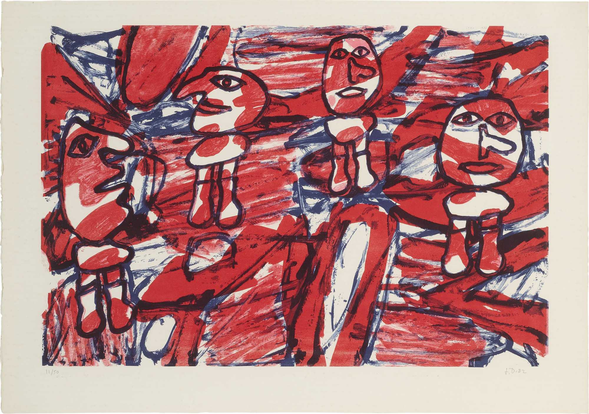 Жан дюбюффе - jean dubuffet