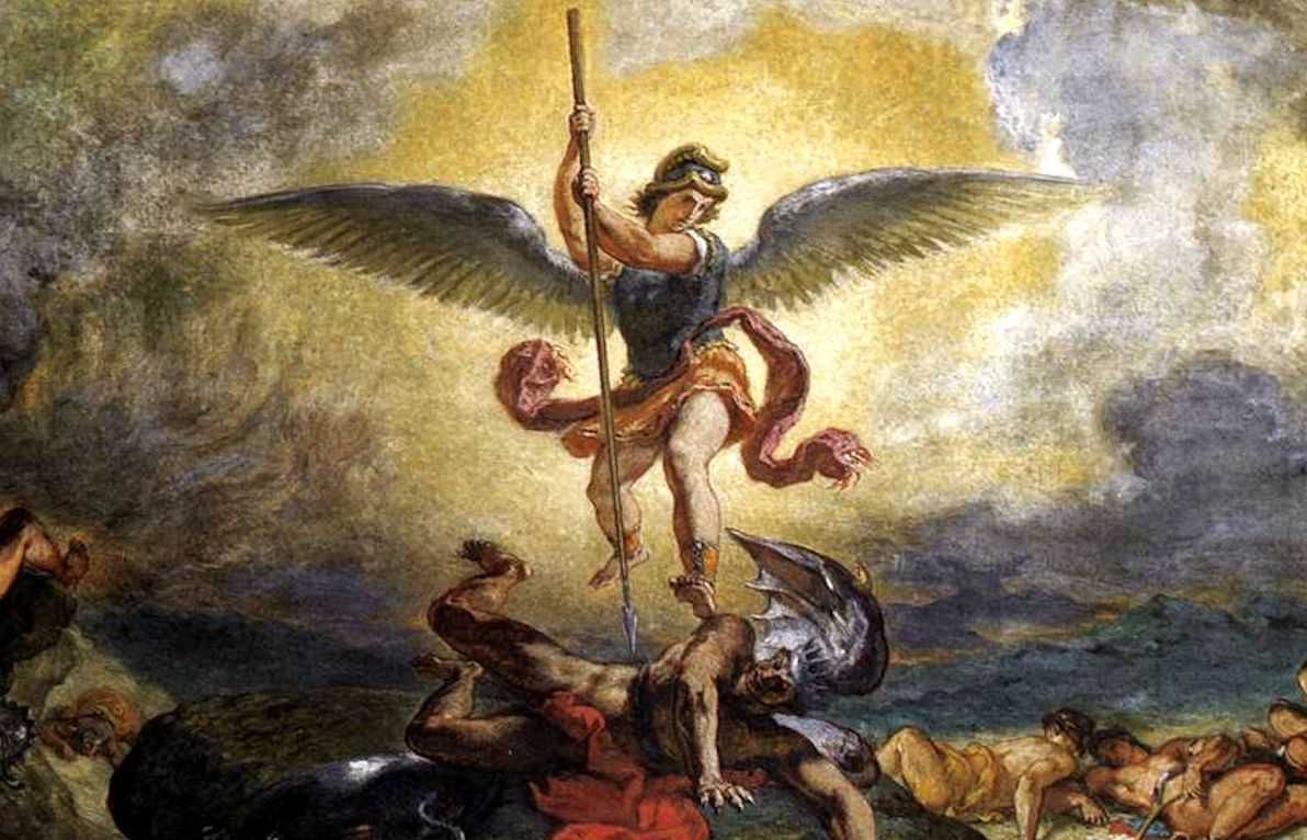 Ангелы и демоны картина
