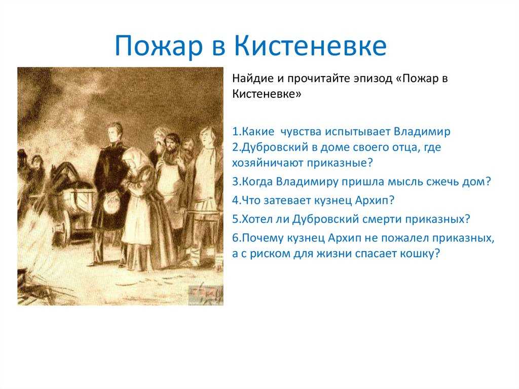 А с пушкин называет крестьян дубровского разбойниками. Пожар в Кистеневке. Пожар в Кистеневке Дубровский. Эпизод пожар в Кистеневке. Эпизод пожар в Кистеневке Дубровский.