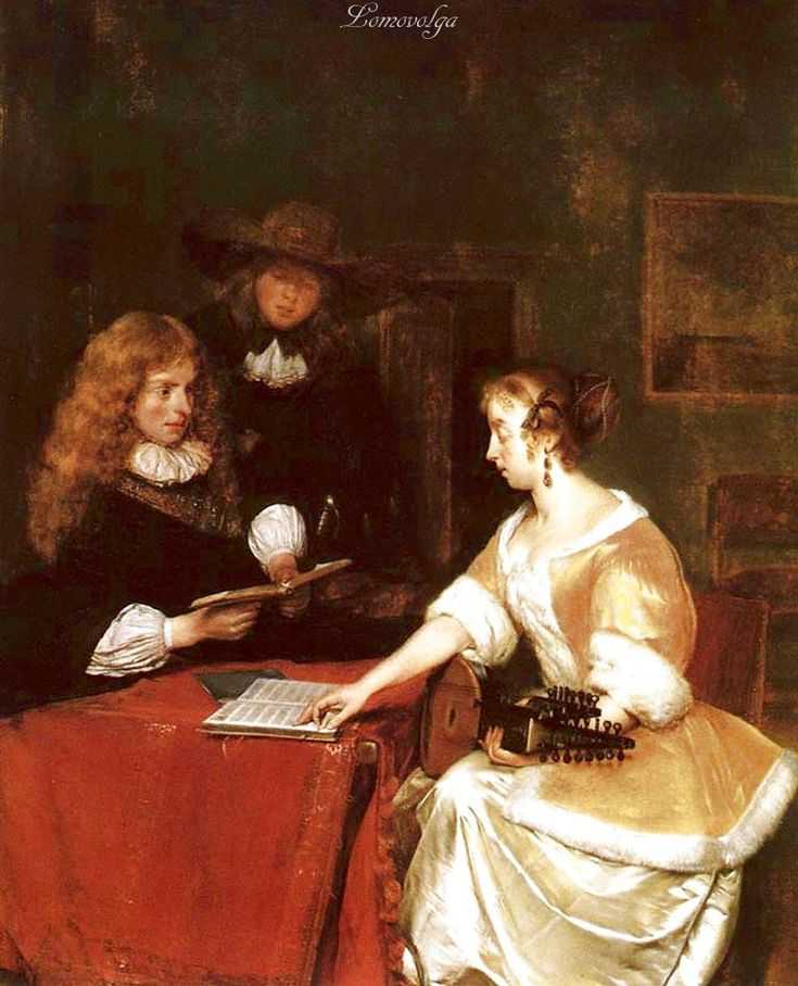 Жерар тер борх - gerard ter borch