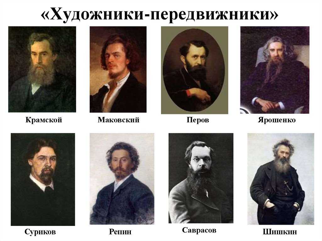 Соотнесите название картины и автора