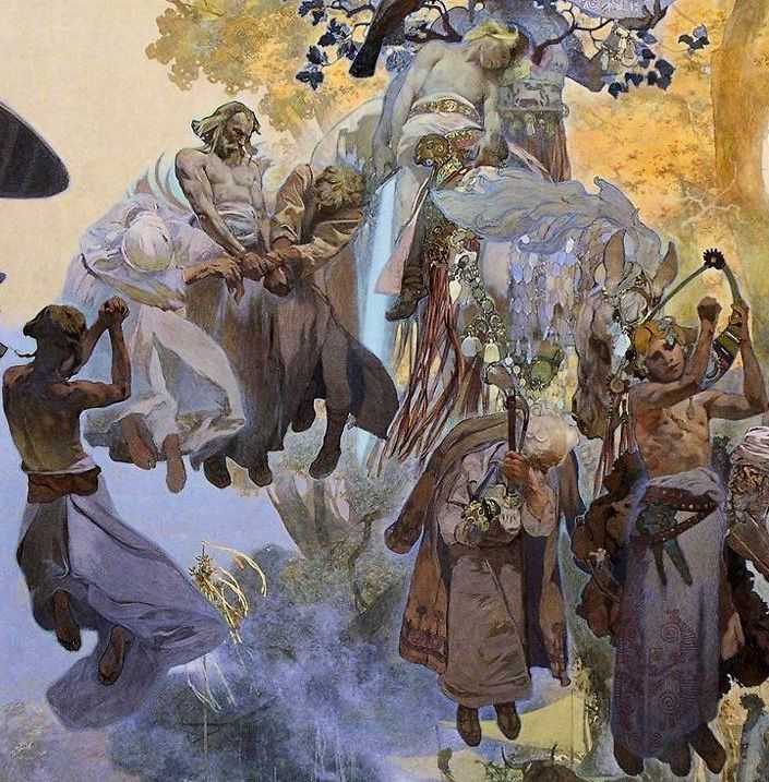 Славянская эпопея все картины