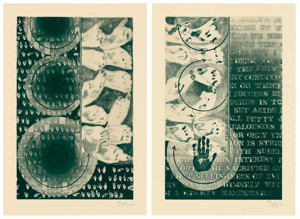 Jasper johns & robert rauschenberg: искусство банальности