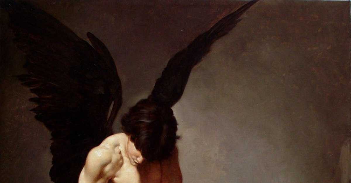 Падший ангел, картина александра кабанеля