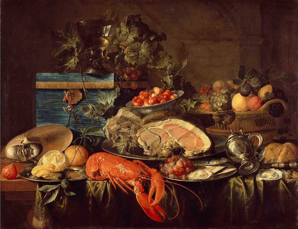 Ян давидс. де хем -jan davidsz. de heem