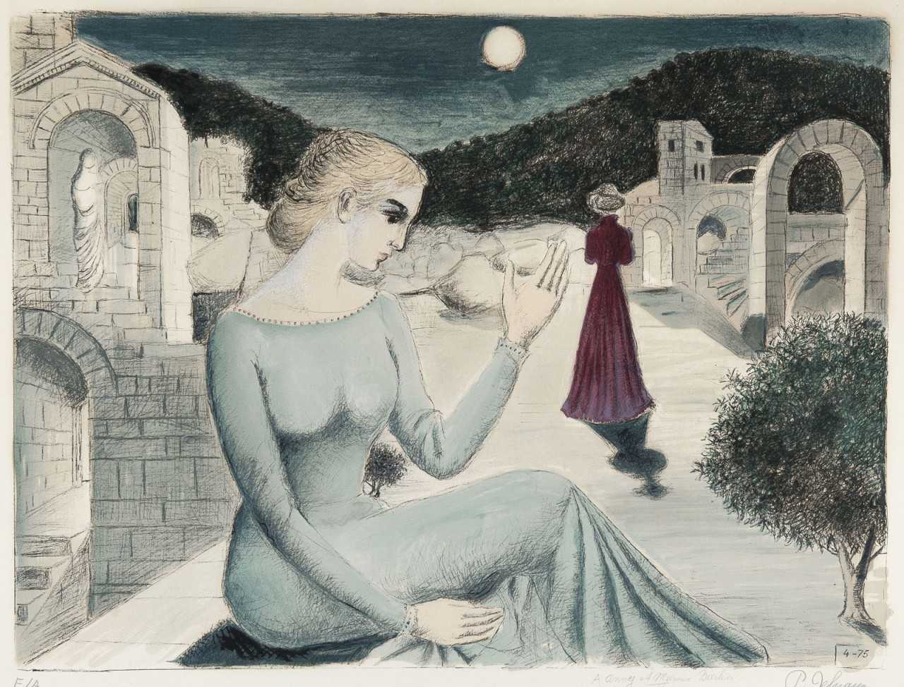 Поль дельво -paul delvaux