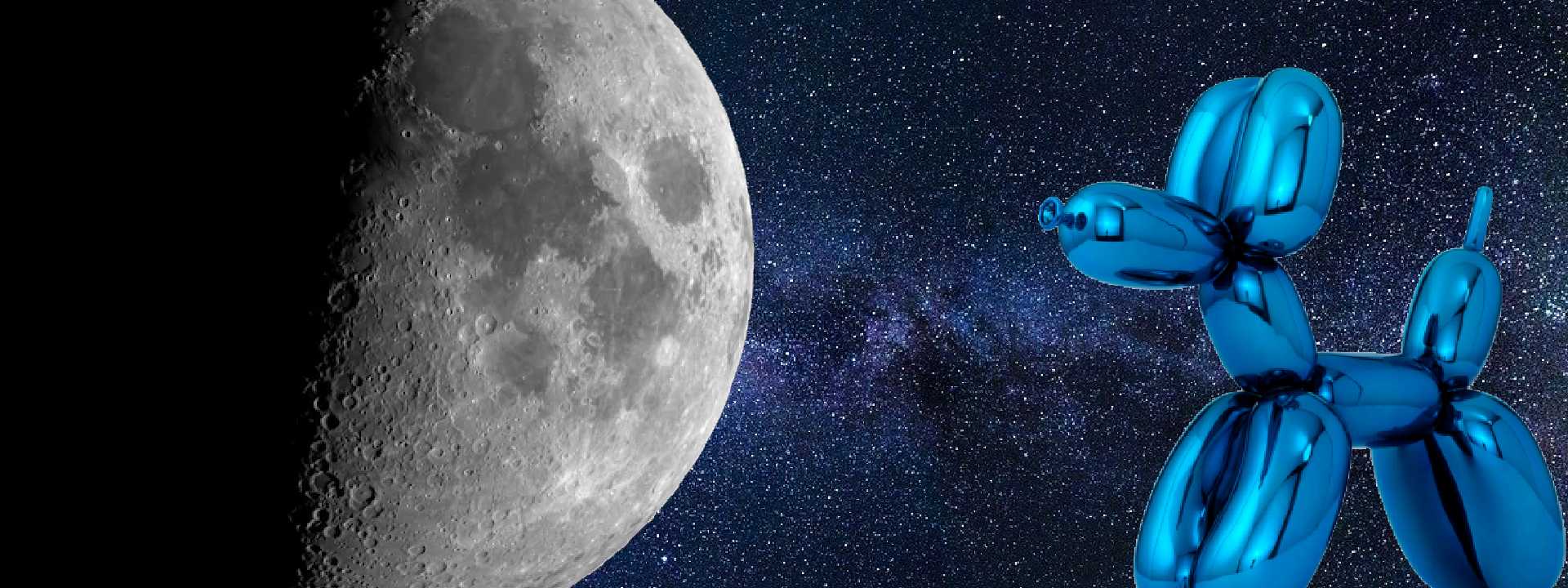 Джефф кунс запускает свой первый проект nft на луне. bitcoinethereumnews.com