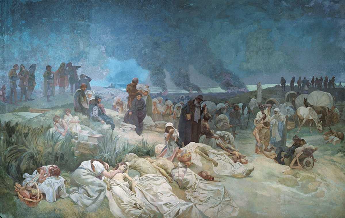 Славянская эпопея все картины
