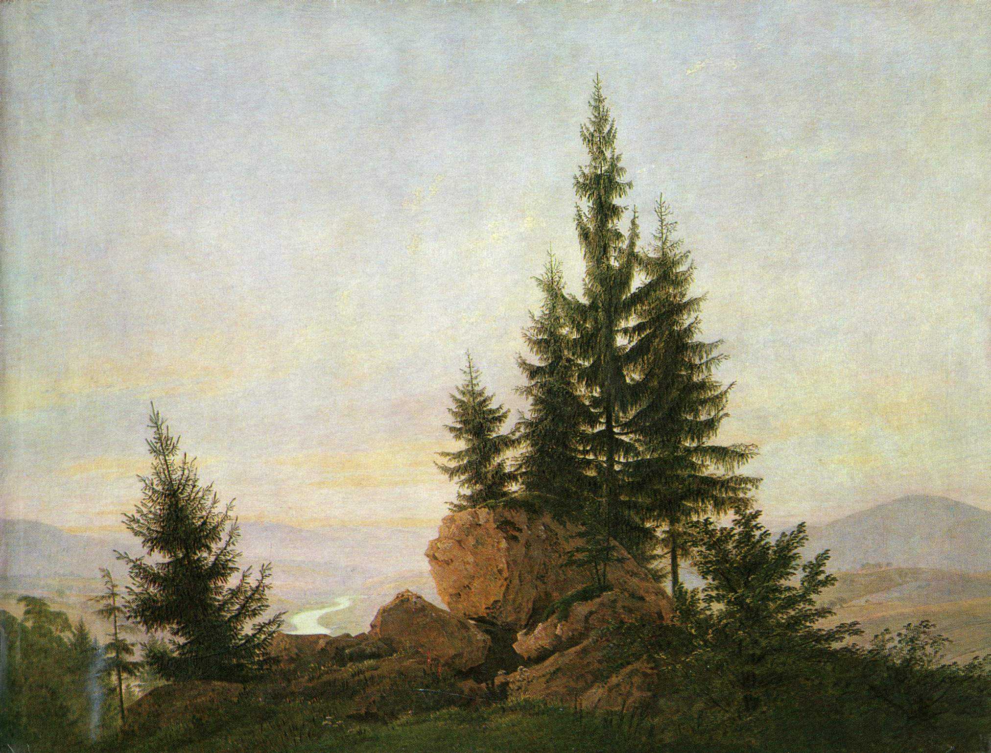 Пейзажист-романтик каспар давид фридрих (1774-1840). обсуждение на liveinternet