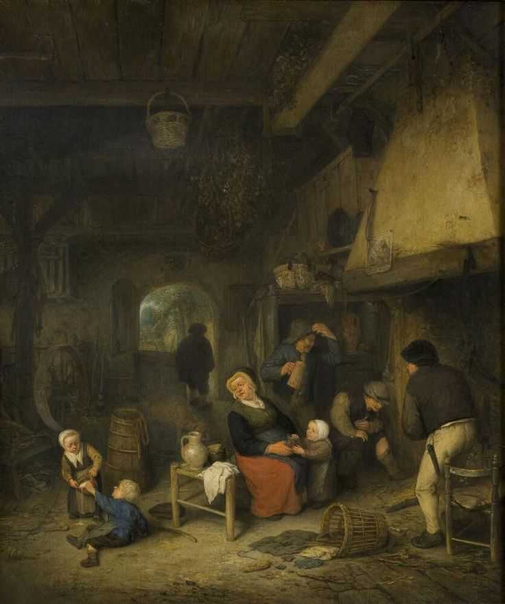 Адриан ван остаде - википедия - adriaen van ostade