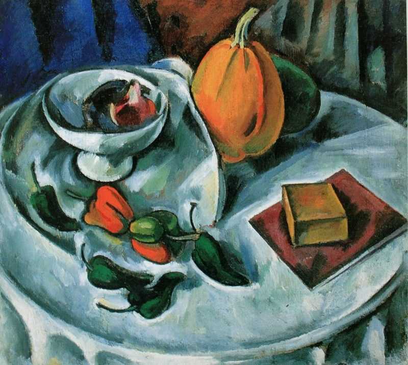 Картины ильи машкова и их названия. рисуем натюрморт с фруктами ильи машкова. пастель. ассоциация художников революционной россии