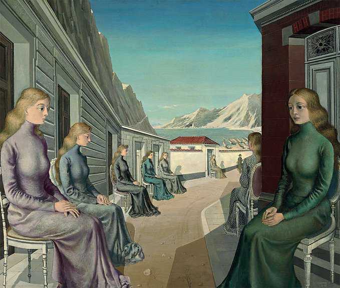 Поль дельво - википедия - paul delvaux