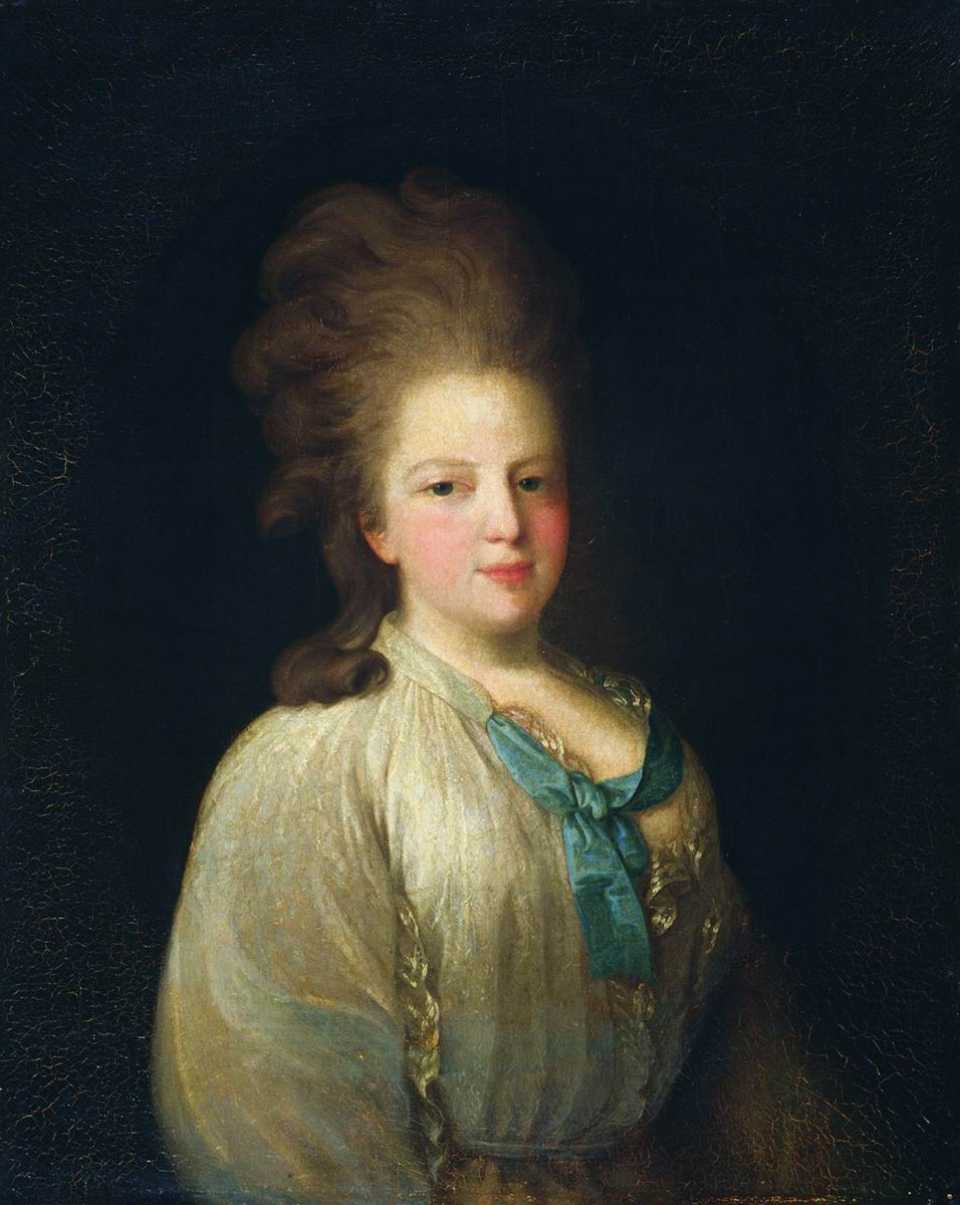 Рокотов портрет Великой княгини Марии Федоровны