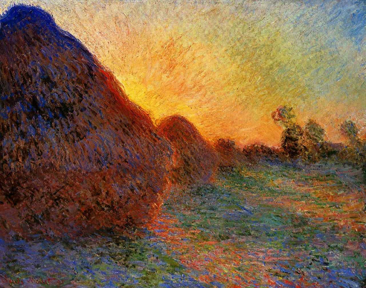 Самые известные картины клода моне с названиями, описанием и фото