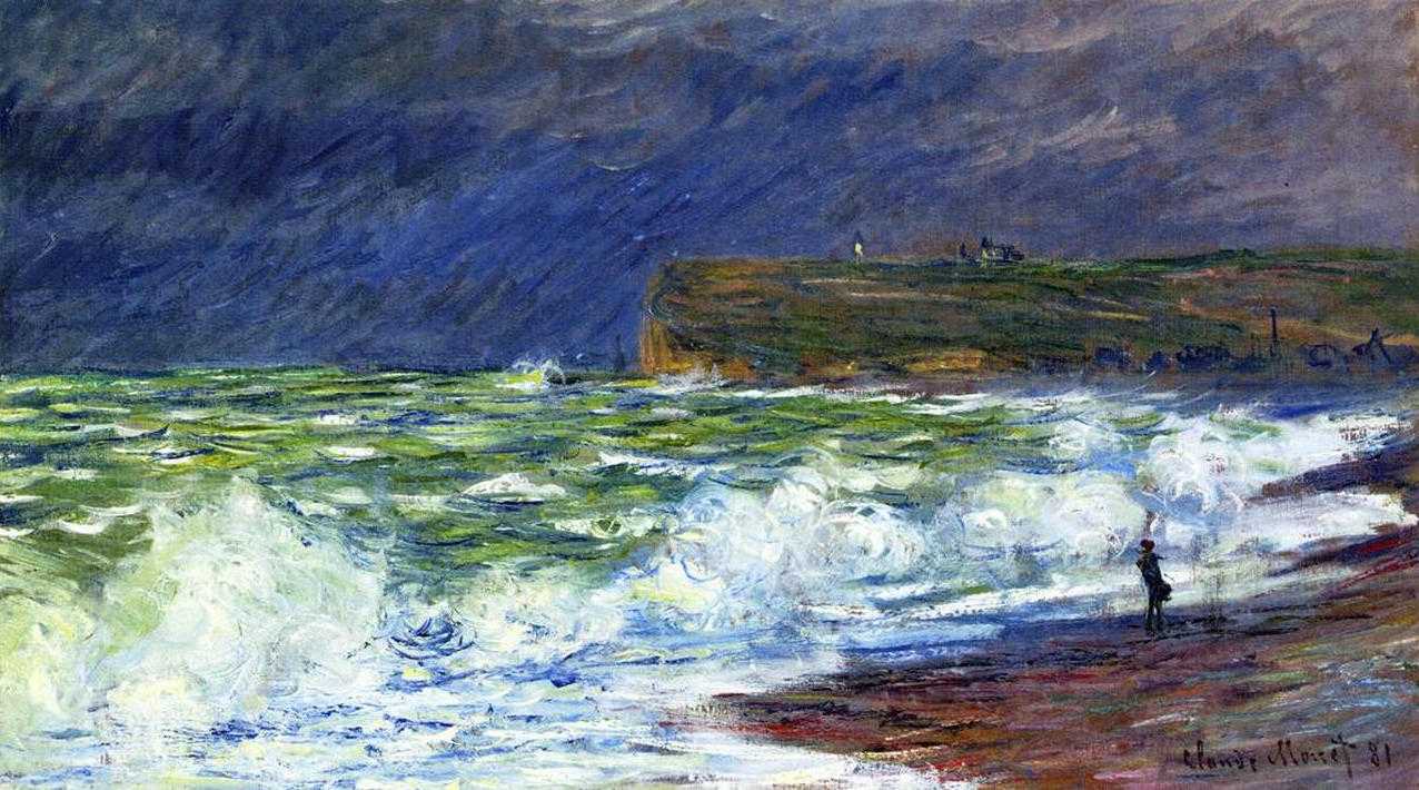 Импрессионизм Клод Моне море. Клод Моне - «пляж в Пурвиле», 1882. Клод Оскар Моне пейзаж море. Клод Моне Дебюсси.
